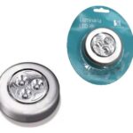 LUMINARIA 1 TOQUE C/ 3 LEDS A PILHA - NOVO SECULO