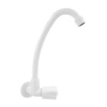 TORNEIRA ABS BRANCA COZINHA PAREDE C25 - ULTRA METAIS