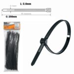 ABRAC NYLON PR 3.6MM X 250MM C/ 100 UN - BF