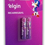 PILHA RECARREGAVEL AAA-900 MAH C/ 2 PC - ELGIN