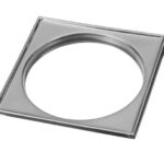 PORTA GRELHA CROMADO QUADRADA 100M - LUCONI