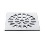 GRELHA QUADRADA CROMADA 100MM - HERC