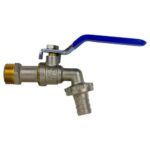 TORNEIRA ESFERA P/ JARDIM 1/2" LATAO METAL INOX -