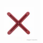 ESPACADOR PISO CRUZ 3,0 MM C/ 100 UN - MOLDIMPLAS