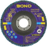 DISCO FLAP CONICO 4.1/2'' G. 40 - BONO