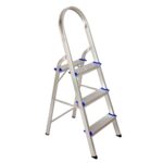 ESCADA ALUMINIO 3 DEGRAUS - REAL