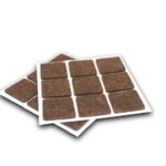 ADESIVO FELTRO EVA QUADRADO C/ 18 UN - 123 UTIL