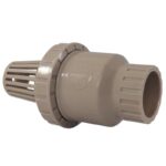 PLAST. - VALVULA RETENCAO SOLDAVEL C/ CRIVO 40MM