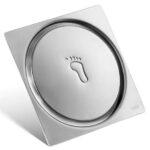 RALO CLICK INOX QUADRADO 15CM CROMADO - ULTRA METAIS