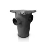 PLAST. - CAIXA DE GORDURA PVC REFORCADA C/ CESTO DE LIMPEZA 18L