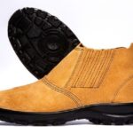 BOTINA ELASTICO MONO CAMURÇA AMARELA S/ BICO N. 40 - R.F MAX