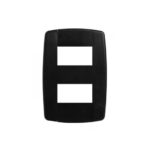 ILUMI - PLACA 2 MODULOS C/ SUPORTE PT MOVEIS RETANGULAR