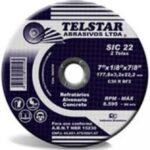 DISCO CORTE REFRATARIO 7'' X 1/8 X 7/8 - TELSTAR