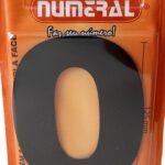 NUMERO 125MM ACM PRETO 0 - NUMERAL