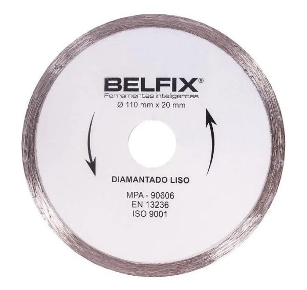 DISCO DIAMANTADO CONTINUO 4.1/2" - BELFIX