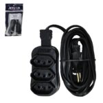 EXTENSAO CABO PP TRIPOLAR 3 X 0.75 - 1,5M - JETCON