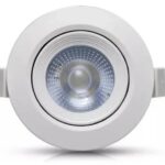 SPOT DICROICA LED SMD REDONDO 7W 6500K - GALAXY