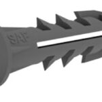 BUCHA PLASTICA N. 10 C/ ANEL C/ 500 UN - USAF