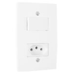 PEE UNA CJ. INTER. PARALELO +TOM. 2P+T 10A C/ PLACA