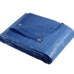 ENCERADO POLIETILENO AZUL 4 X 4M - BRASFORT