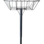 LIXEIRA COLONIAL FIXA P/ CALCADA C/ HASTE - RF MAX