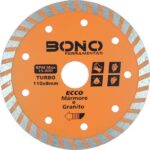 DISCO DIAMANTADO TURBO 7'' ECCO ( LARANJA ) - BONO