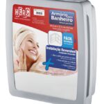ARMARIO P/ BANHEIRO CINZA ESCURO C/ ESPELHO - HERC