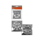 RALO INOX QUADRADO ABRE E FECHA 10 CM - BF