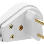 PINO MACHO PRENSA CABO 20A BRANCO - VOLTIM