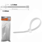 ABRAC NYLON BR 7.6MM X 200MM C/ 50 UN - BF