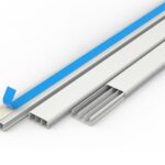 CANALETA C/ DIV. 40 X 15 X 2M DUPLA FACE C/ 12 UN BRANCA - ENERBRAS