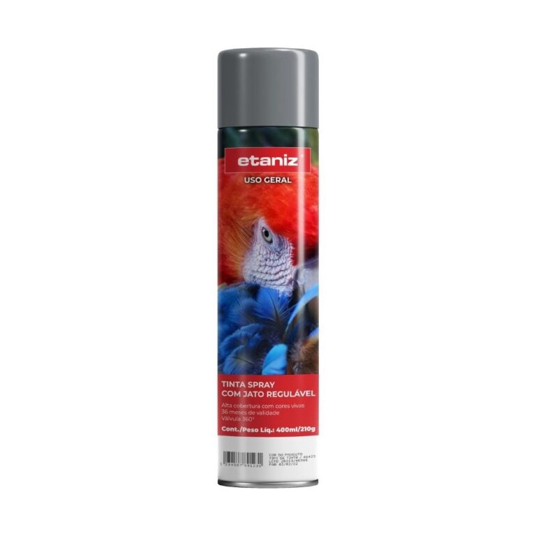 TINTA SPRAY ETANIZ U.G 400ML - CINZA PRIMER