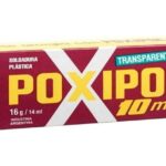 ADESIVO EPOXI LIQ. 10MIN TRANSPARENTE C/ 6 UN - POXIPOL