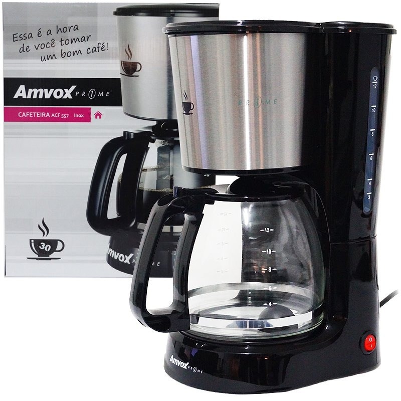 0961fbe4-4e6b-4d82-8be1-275c9daa1ed2 CAFETEIRA ELETRICA ACF 557 INOX 110V AMVOX