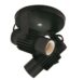 SPOT ALETA SOQ E-27 P/ 2 LAMPADAS PRETO - STARTEC
