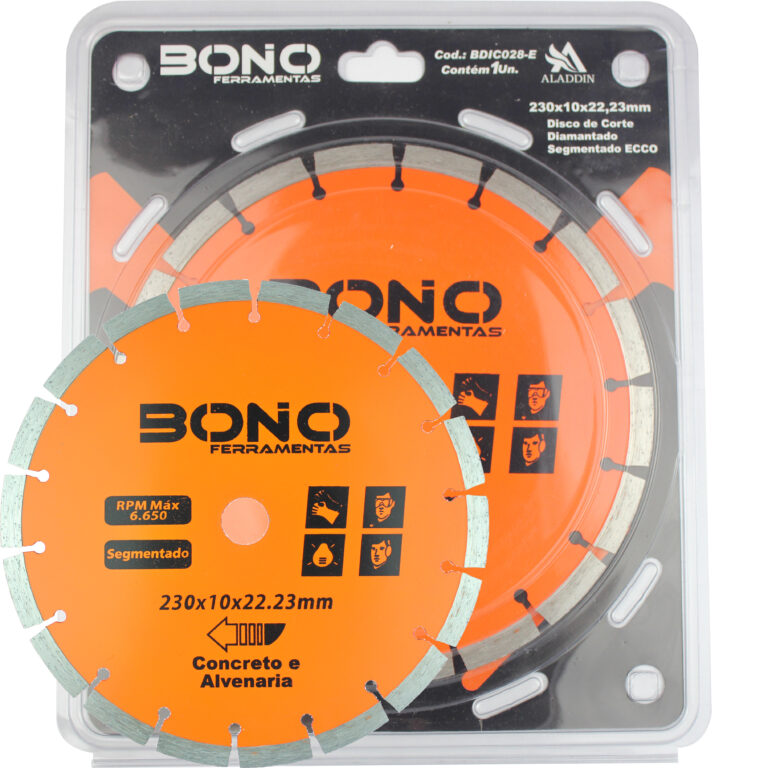 DISCO DIAMANTADO SEGMENTADO 7" ECCO - BONO