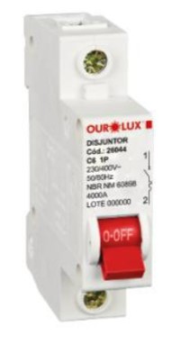 DISJUNTOR UNIP 63A - OUROLUX