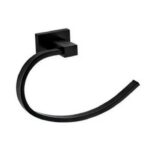 PORTA PAPEL HIGIENICO BLACK 21.5 X 14.5CM - ULTRA METAIS