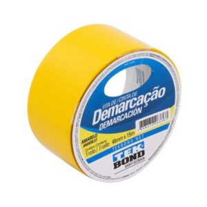 FITA DEMARCACAO AMARELA 48MM X 15M - TEKBOND