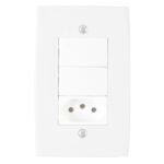 PEE UNA CJ. 2 INTER. SIMP. +1 TOM. 2P+T 10A C/ PLACA