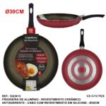 FRIGIDEIRA CERAMICA 30CM CABO SIL. INTERIOR COLMÉIA - SQ