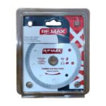 DISCO DIAMANTADO EXTRA FINO TURBO 4.1/2" 1.2MM 110X08X20MM - RF MAX