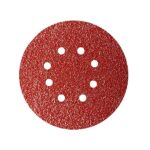 DISCO LIXA SECO VELCRO C/ FURO 225MM G. 180 - MIRAC