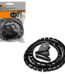 ORGANIZADOR DE FIOS C/ APLICADOR 1,0M X 20MM PRETO - BF