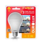 CONTROLED 9W 3 TONS BRANCO ( 6.5K + 4.7K + 2.7K ) - OUROLUX