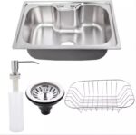 Cuba Cozinha Gourmet Aço Inox 201 Luxo C/ Acessórios 60 X 42Cm