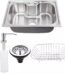 Cuba Cozinha Gourmet Aço Inox 201 Luxo C/ Acessórios 60 X 42Cm