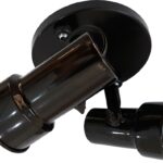 SPOT BULBO SOBREPOR P/ 2 LAMP. E27 BR - REUE