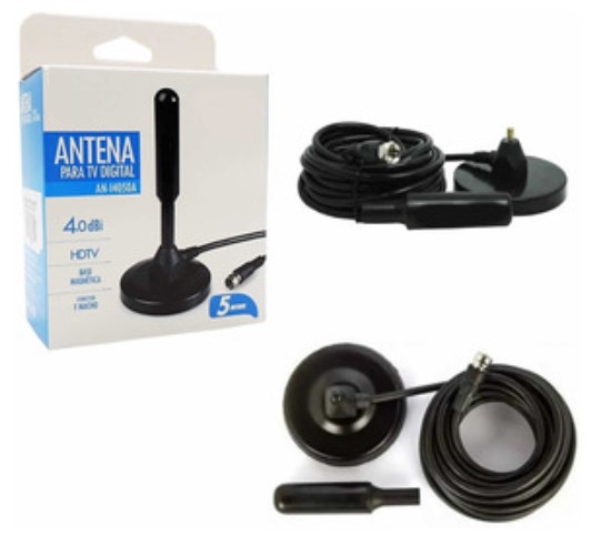 ANTENA INT/EXT DIG. BASE MAG. CABO 5M - LELONG