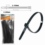 ABRAC NYLON PR 4.8MM X 200MM C/ 100 UN - BF